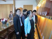 益陽(yáng)市委書記魏旋君視察桃花江竹材